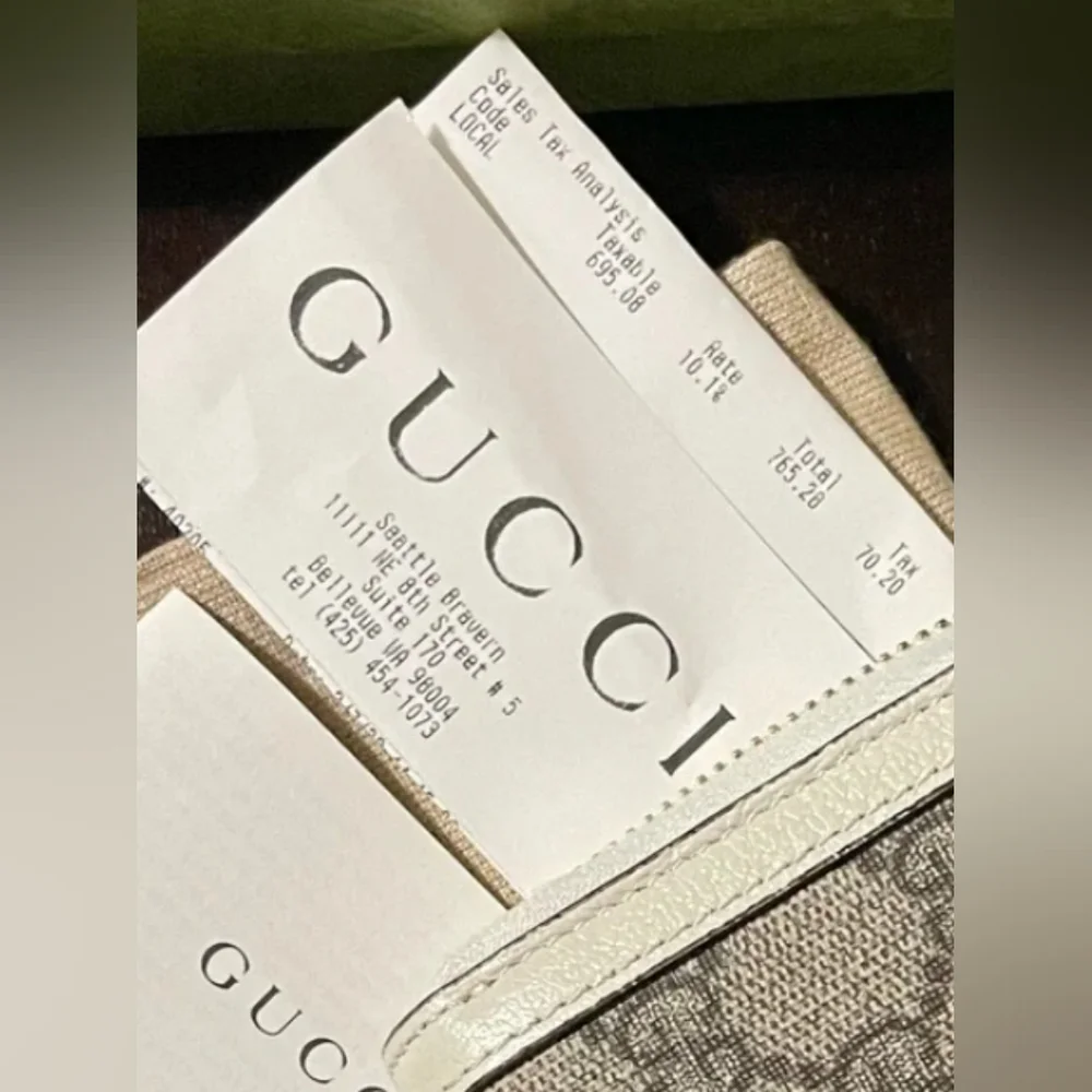 Gucci Ophidia Zip Around Wallet - Picture 10 of 10